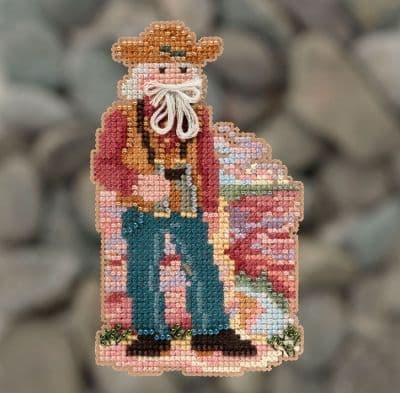 Mill Hill Grand Canyon Santa beaded cross stitch kit