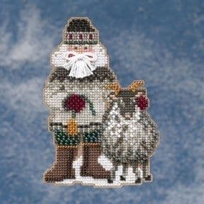 Mill Hill Greenland Santa beaded cross stitch kit