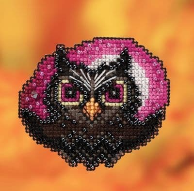 Mill Hill Moonlit Owl beaded cross stitch kit