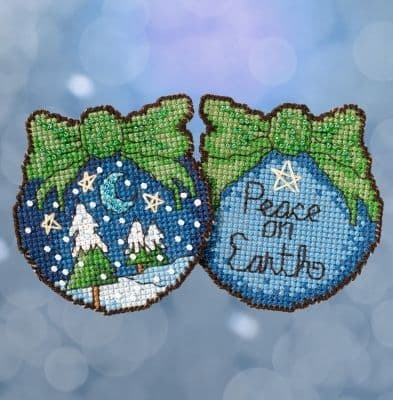 Mill Hill Peace on Earth beaded cross stitch kit