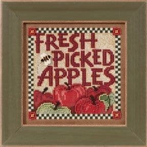 Mill Hill Picked Apples beaded cross stitch kit
