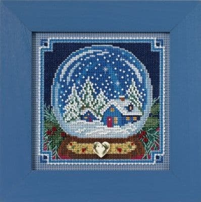 Mill Hill Snow Globe beaded cross stitch kit
