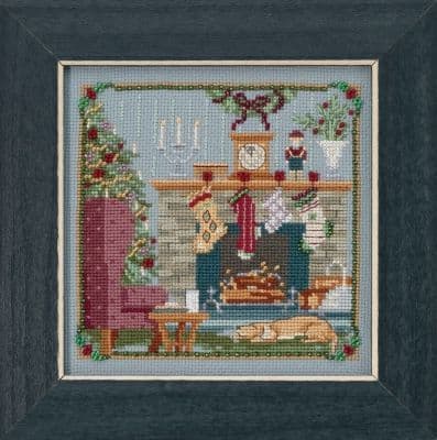 Mill Hill The Stockings were Hung  beaded cross stitch kit