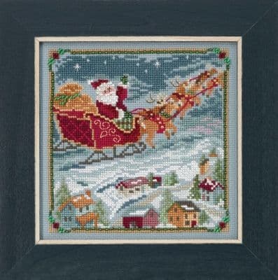 Mill Hill To All a Goodnight beaded cross stitch kit