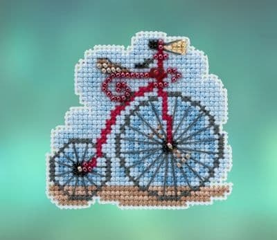 Mill Hill Vintage Bicycle beaded cross stitch kit