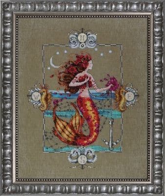 Mirabilia Gypsy Mermaid printed cross stitch chart