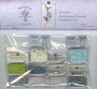 Mirabilia Mediterranean Mermaid Embellishment Pack