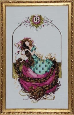 Mirabilia Rapunzel printed cross stitch chart