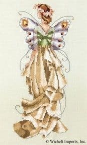 Nora Corbett Lilly - Pixie Couture printed cross stitch chart