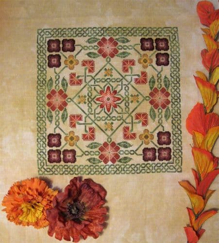 Northern Expressions Needlework Celtic Garden printed cross stitch chart
