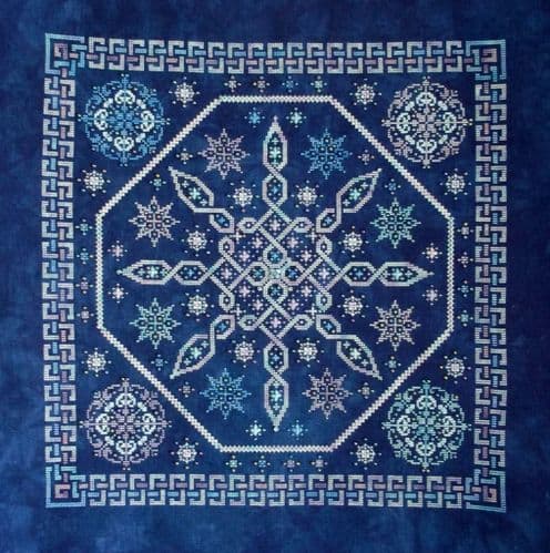 Northern Expressions Needlework Celtic Snow printed cross stitch chart