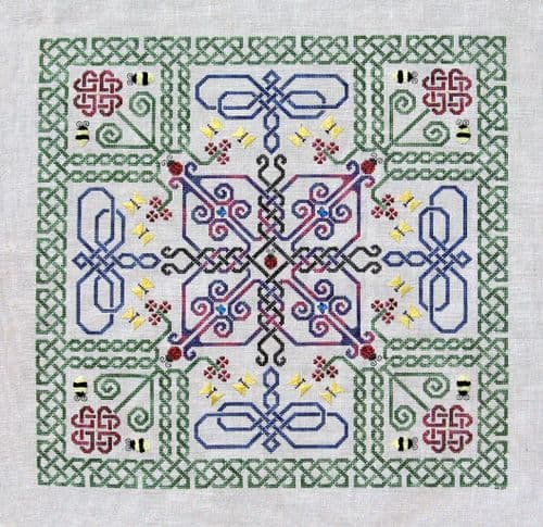 Northern Expressions Needlework Celtic Wings printed cross stitch chart