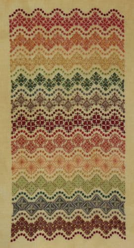 Northern Expressions Needlework Esther's Waves (Speciality Stitches) printed cross stitch chart