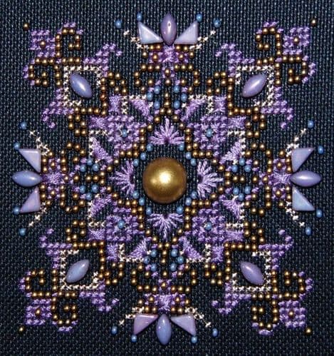 Northern Expressions Needlework Lila Vega Sparkler printed cross stitch chart