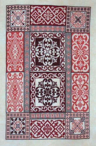 Northern Expressions Needlework Positive and Negative printed cross stitch chart