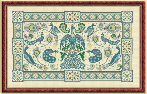 Papillon Creations Birds of a Feather printed chart