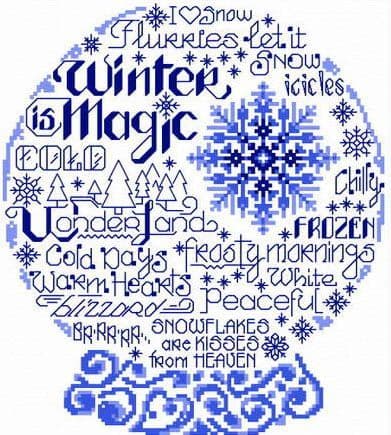 Ursula Michael Let's Be Chilly cross stitch chart