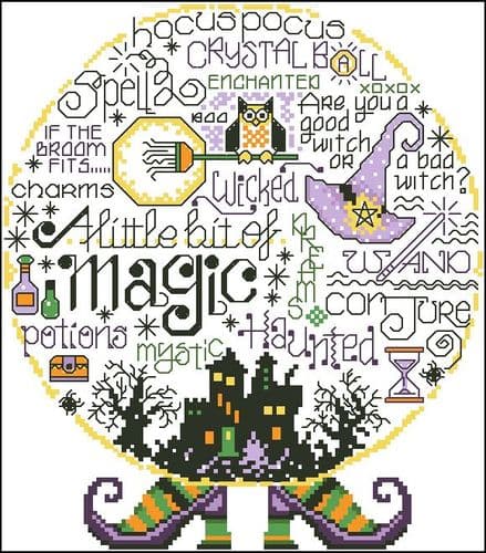 Ursula Michael Let's Be Magical cross stitch chart