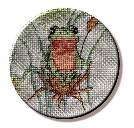 Woodland Frog needle minder