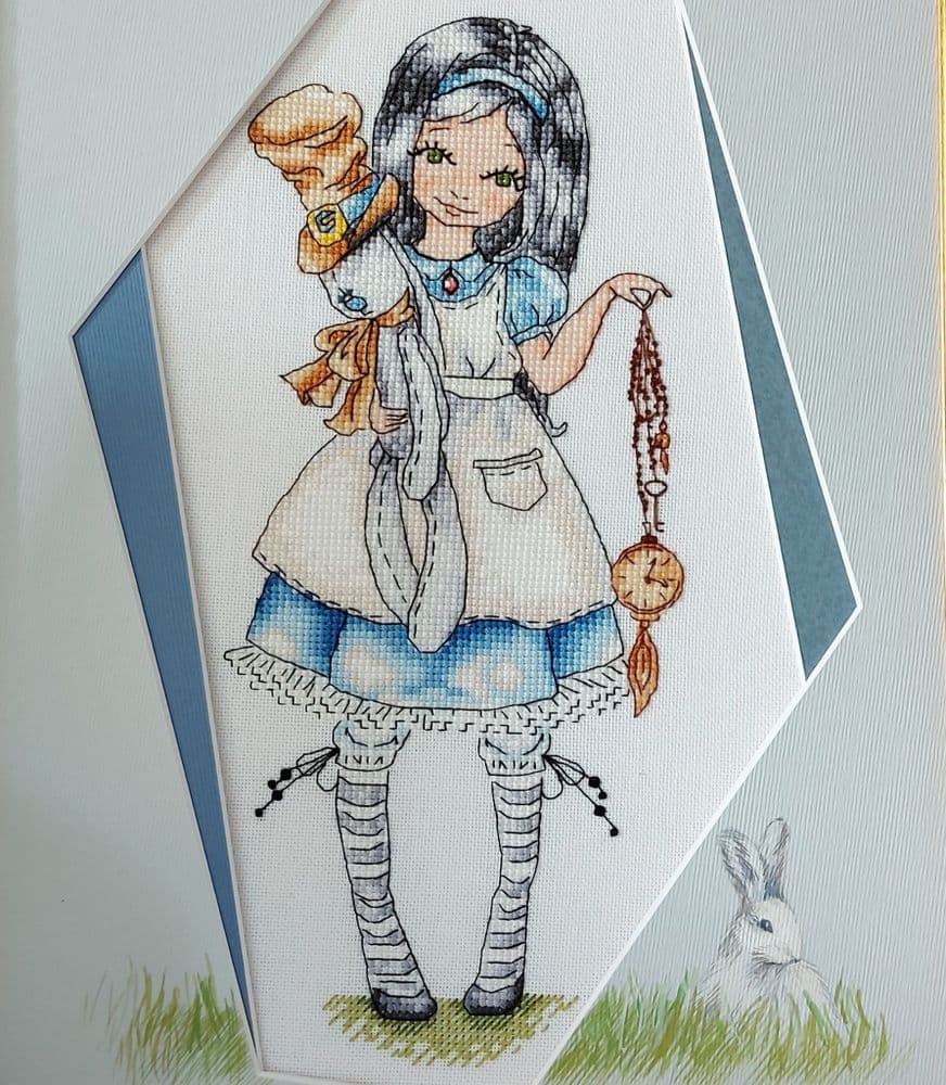 Alice cross stitch chart by Artmishka Cross Stitch