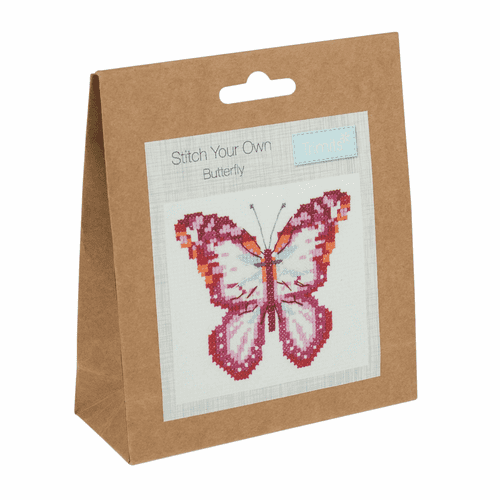 Butterfly cross stitch kit