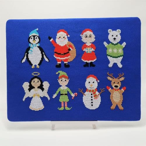 Christmas Characters by Meloca Designs printed cross stitch chart