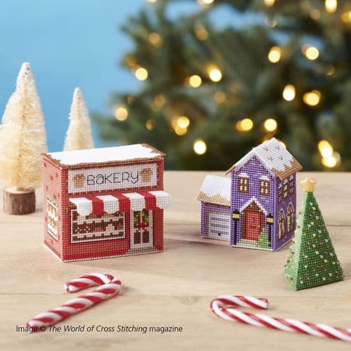 Christmas Village Part 2 WOXS Issue 313 December 2021 project pack