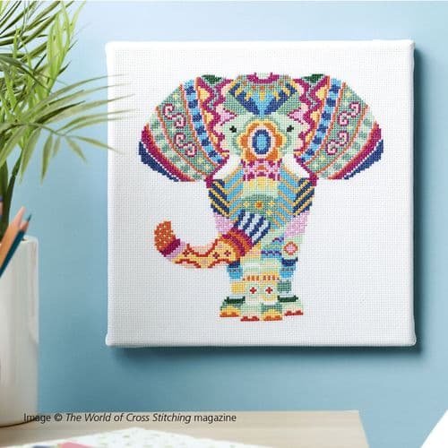 Colourful Elephant WOXS Issue 319 2022 project pack