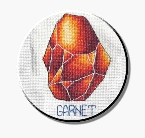Garnet Crystal Needle Minder