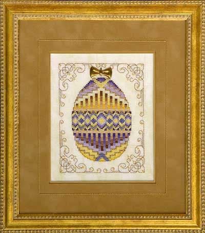 Glendon Place Egg Elegance No. 1 cross stitch chart
