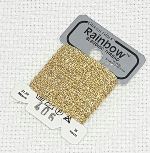Gold GlissenGloss Rainbow Thread 24 / R406