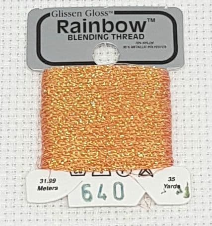 Iridescent Apricot GlissenGloss Rainbow Thread 310 / R640
