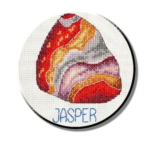 Jasper Crystal Needle Minder