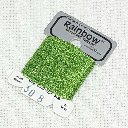Lime Green GlissenGloss Rainbow Thread 52 / R308