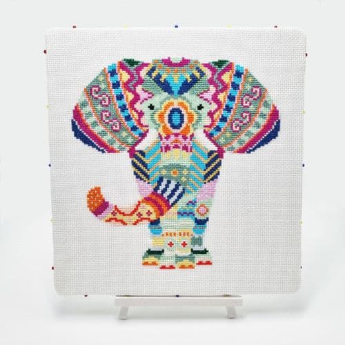 Mandala Elephant by Meloca Designs printed cross stitch chart