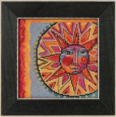 Mill Hill Celestial Blue - Celestial Collection by Laurel Burch beaded cross stitch kit