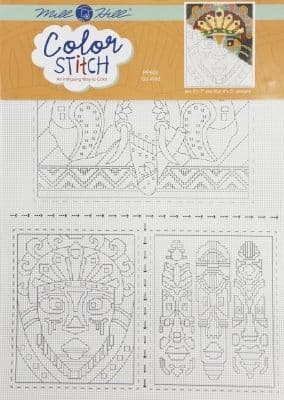 Mill Hill Go Wild Perforated Paper Color Stitch