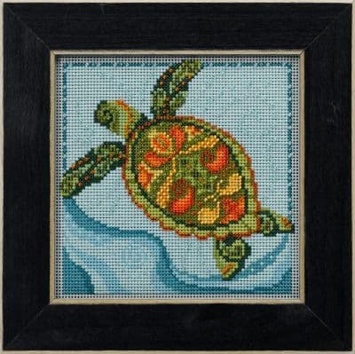 Mill Hill Turtle beaded cross stitch kit
