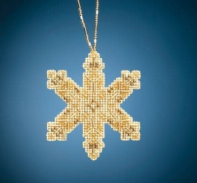 Mill Hill Victorian Snowflake beaded cross stitch kit