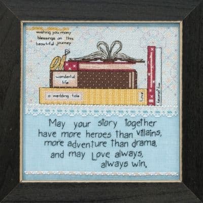 Mill Hill Your Story Curly Girl beaded cross stitch kit
