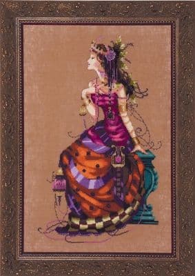 Mirabilia Gypsy Queen printed cross stitch chart