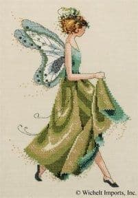 Nora Corbett Ivy - Pixie Couture printed cross stitch chart