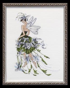 Nora Corbett Jasmine - Pixie Couture printed cross stitch chart