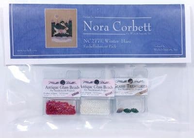 Nora Corbett Winter Hare Embellishment Pack