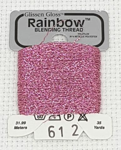 Pink GlissenGloss Rainbow Thread 13 / R612
