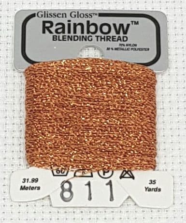 Pumpkin GlissenGloss Rainbow Thread 28 / R811