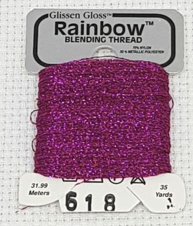 Purple Red GlissenGloss Rainbow Thread 39 / R618