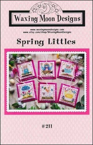 Spring Littles by Waxing Moon Designs printed cross stitch chart