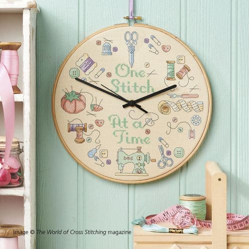 Stitcher's Clock WOXS Issue 319 2022 project pack
