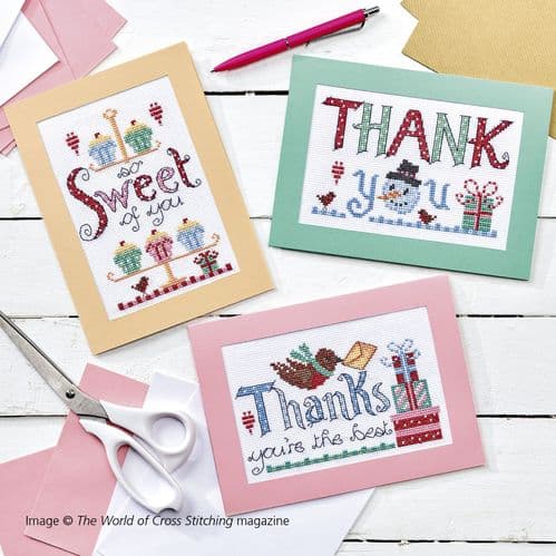 Thank You Cards WOXS Issue 315 2021 project pack